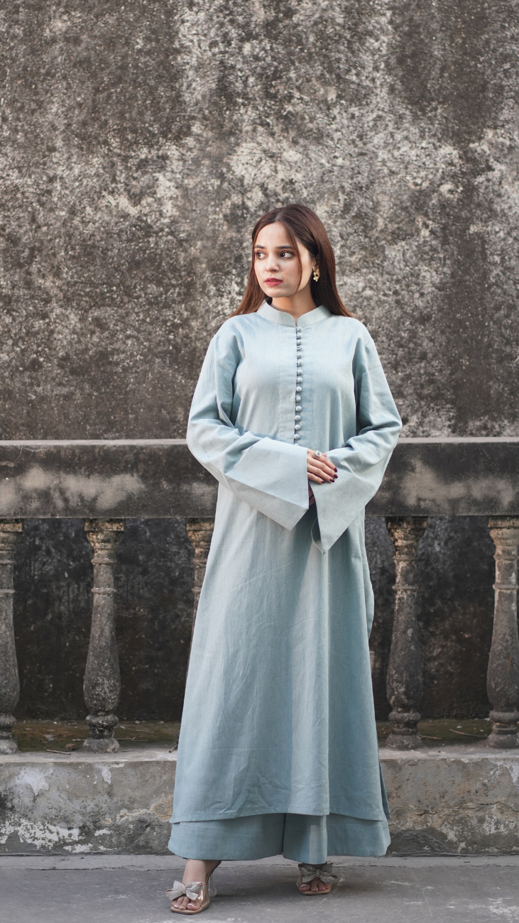 Apple Green Karandi 2-Piece Winter Suit