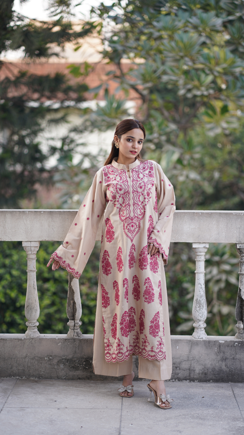 2-Piece Premium Khaddar Suit