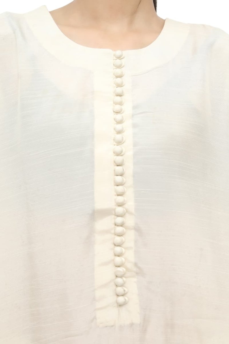 Raw Silk Embroidered 2-Piece Suit Festive Wear - Daiselle